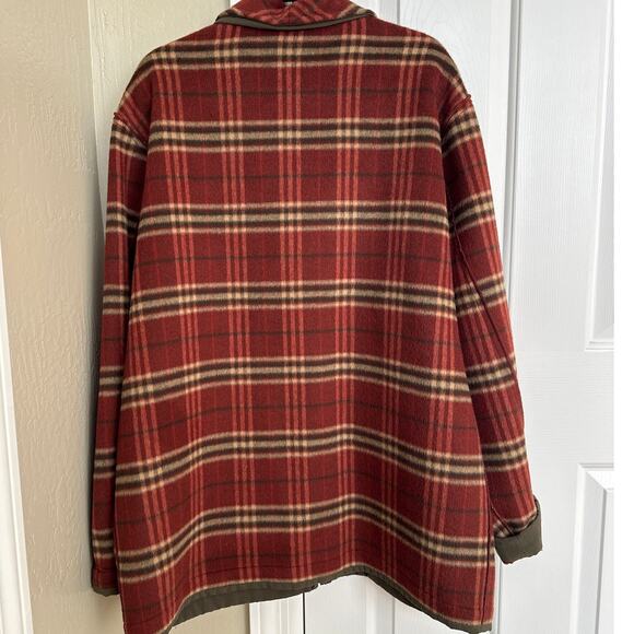 REI Co-op Mens Plaid Fleece Jacket Full Zip XL‎ Extra Large Outdoor - Picture 3 of 8